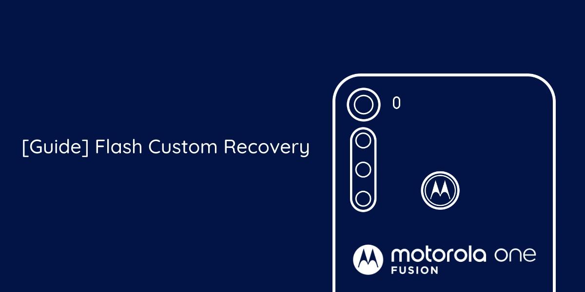 How to flash a Custom Recovery banner